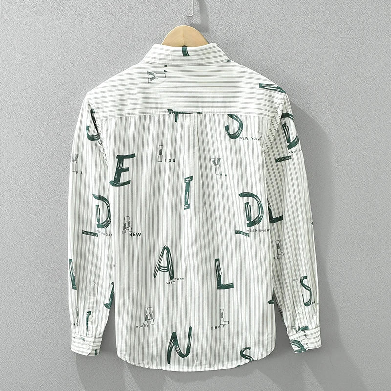 Owen - Chemise rayée - Décontracté - Hommes