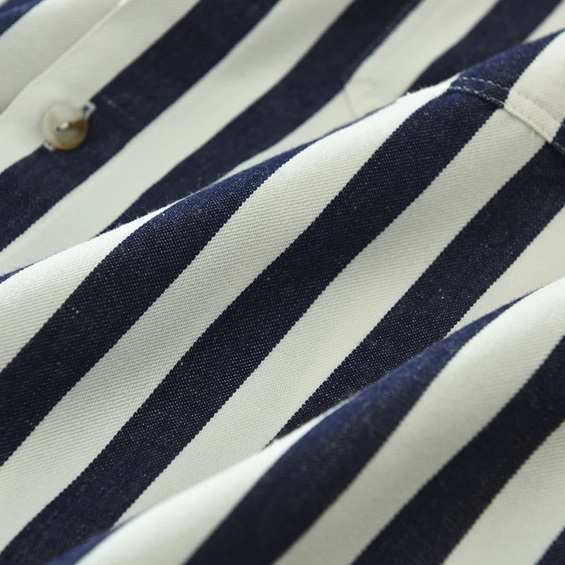 Hunter - Chemise décontractée à rayures - Confortable - Hommes