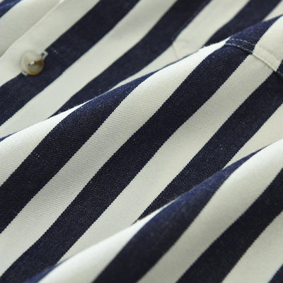 Hunter - Chemise décontractée à rayures - Confortable - Hommes