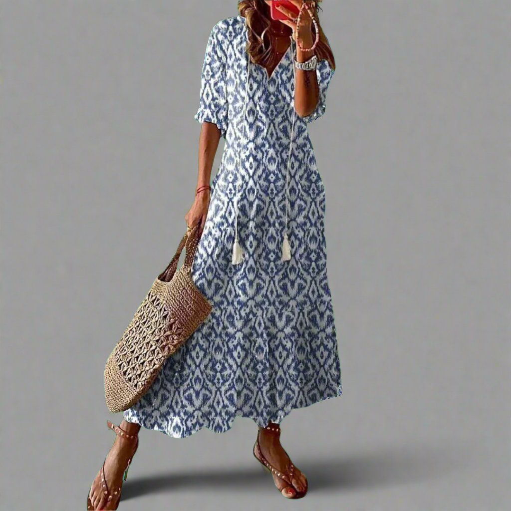 Cyratrud | Robe maxi aérienne avec élégance moderne