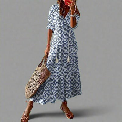 Cyratrud | Robe maxi aérienne avec élégance moderne