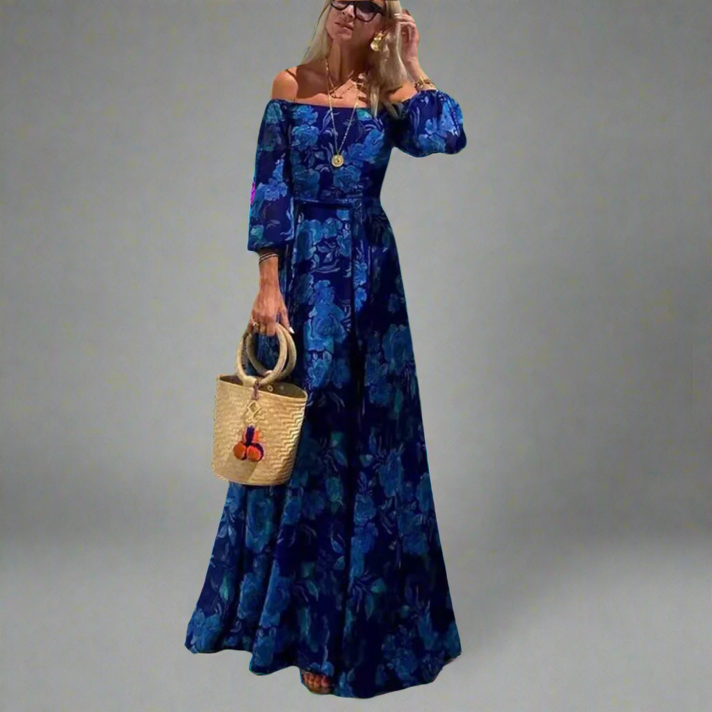 Lieberta | Robe maxi florale au charme bohème