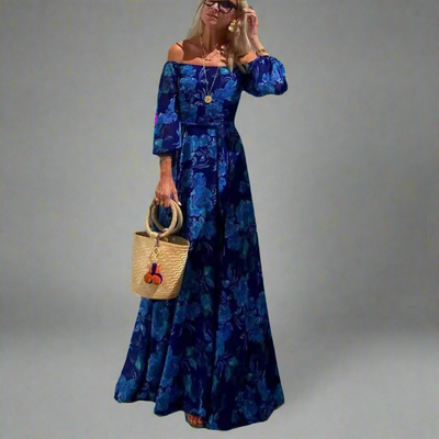 Lieberta | Robe maxi florale au charme bohème