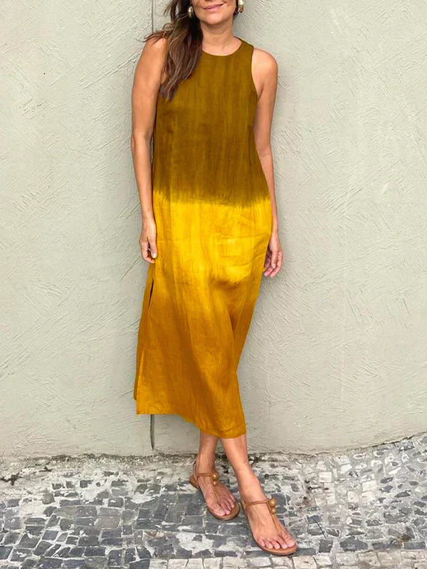 AMALIA – Robe Maxi Naturelle