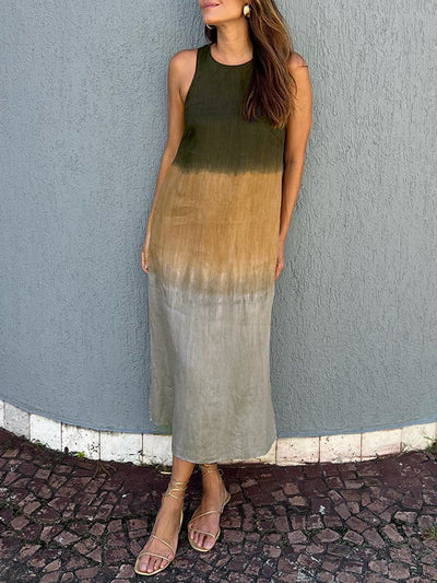 AMALIA – Robe Maxi Naturelle