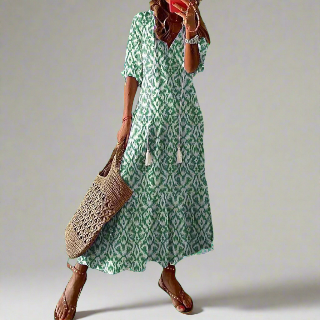 Cyratrud | Robe maxi aérienne avec élégance moderne