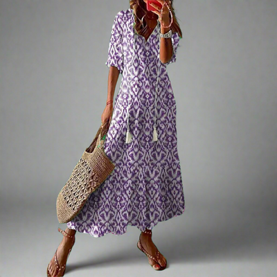 Cyratrud | Robe maxi aérienne avec élégance moderne