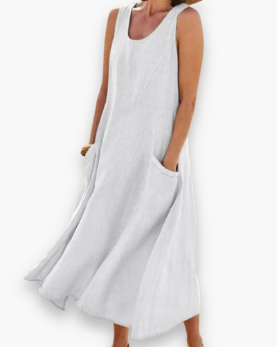 Robe d'été aérée des femmes | MIDI élégant