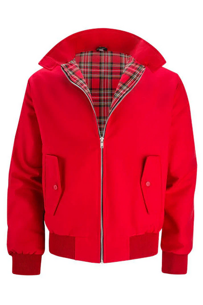 Matthieu – Veste Urbaine Pour Homme Avec Doublure À Carreaux Et Col Classique