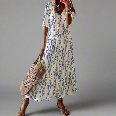 Cyratrud | Robe maxi aérienne avec élégance moderne