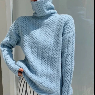 Camille – Col Roulé Cachemire Doux Et Chic