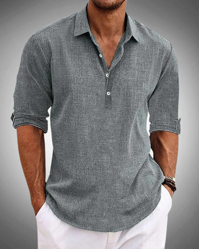 Sabbio - Chemise classique en coton