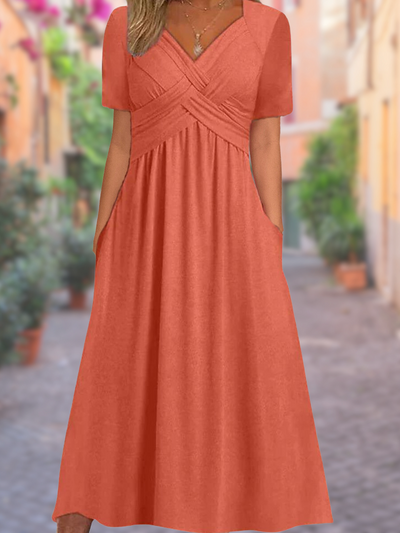 Joeline - Robe D'Été Élégante - Flatteuse Et Respirante - Femmes