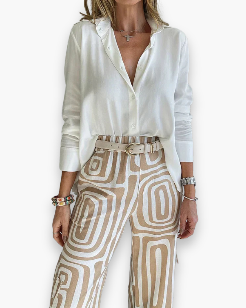 Ensemble pantalon moderne femme | Chic et élégant
