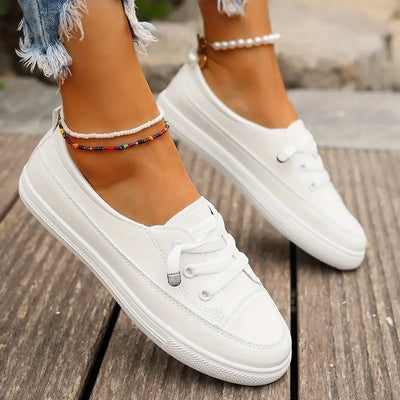 Héloïse – Chaussures Plates Décontractées Avec Coupe Tendance Et Confortable
