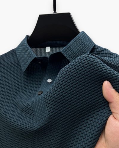 Polo Structuré Moderne pour Homme | Manches Longues