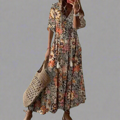 Cyratrud | Robe maxi aérienne avec élégance moderne