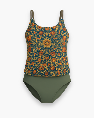 Tankini Élégant pour Femme | Élégant et Soutenant