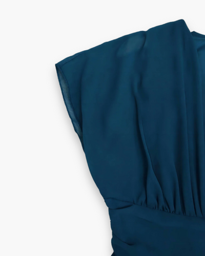 Robe élégante plissée femme | Midi