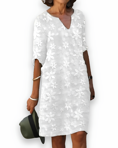 Robe fleurie élégante pour femme | Chic estival