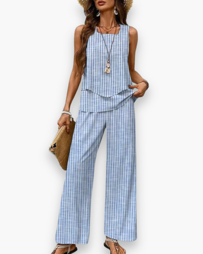 Ensemble fluide élégant femme | Tenue d'été