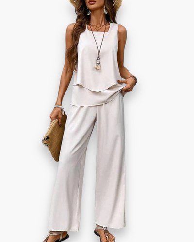 Ensemble fluide élégant femme | Tenue d'été