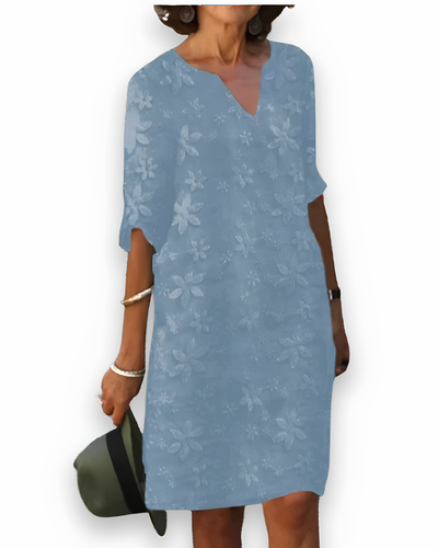 Robe fleurie élégante pour femme | Chic estival