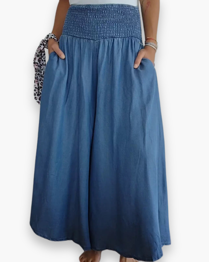 Jupe culotte élégante femme | Ample et confortable