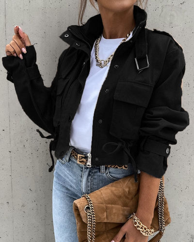 Inès - Veste femme style utilitaire