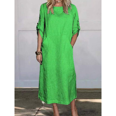 Sophie - Robe Maxi Décontractée - Coupe Détendue - Femmes
