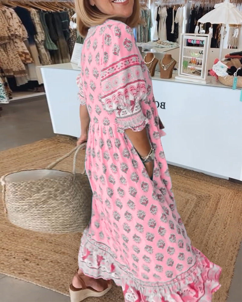GIULIA – Robe Midi Élégante