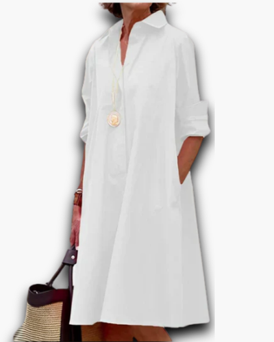Robe chemise ample femme | Moderne et élégant