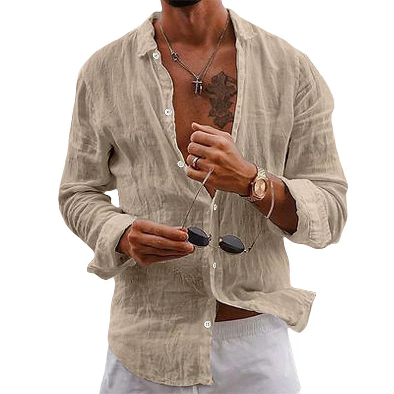 Sem | Chemise en lin confortable pour hommes