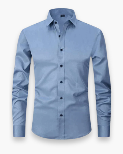 Chemise élégante ajustée homme | Tissu respirant