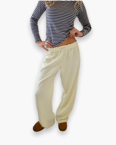 Pantalon casual léger femme | Confort quotidien