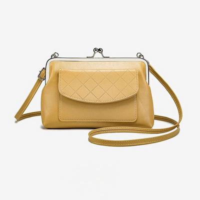Léonie – Sac Bandoulière Décontracté Avec Fermeture En Forme De Lèvres Et Design Compact