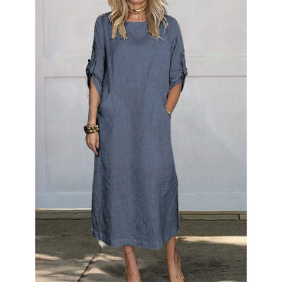 Sophie - Robe Maxi Décontractée - Coupe Détendue - Femmes