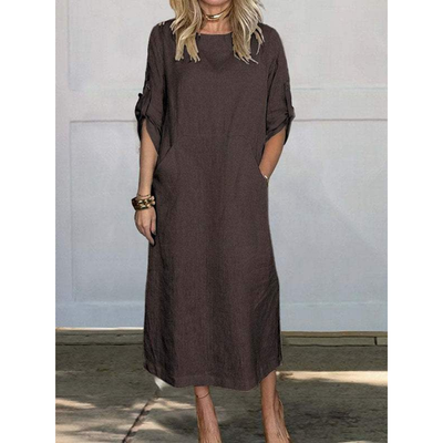 Sophie - Robe Maxi Décontractée - Coupe Détendue - Femmes