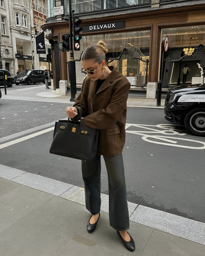 Banbury | Blazer en daim