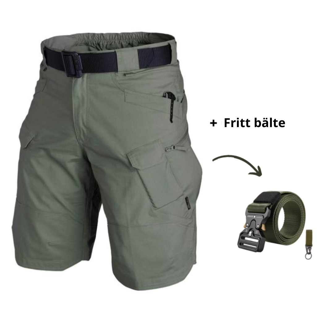 Alex - Short à Poches Multiples + ceinture offerte