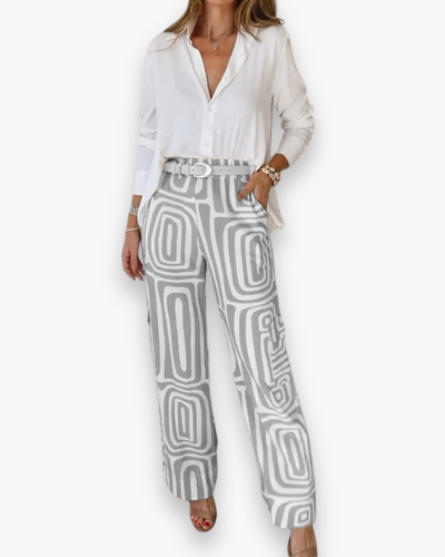Ensemble pantalon moderne femme | Chic et élégant