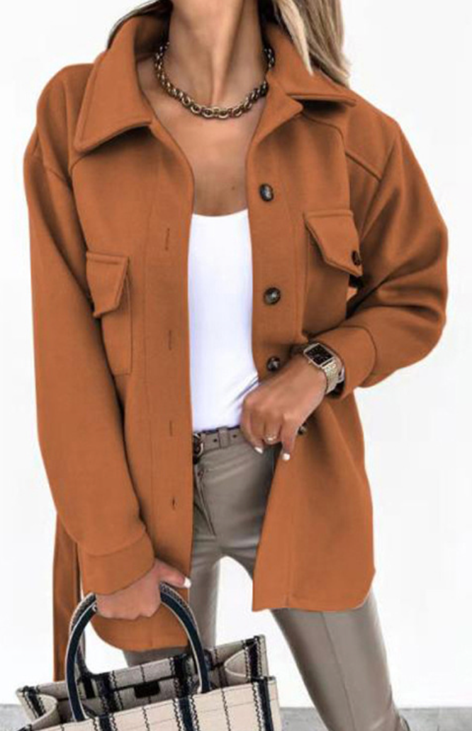 Maria - Veste De Printemps Élégante