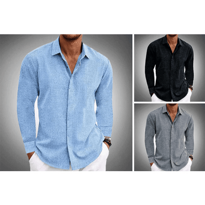 Chemise en lin Signature
