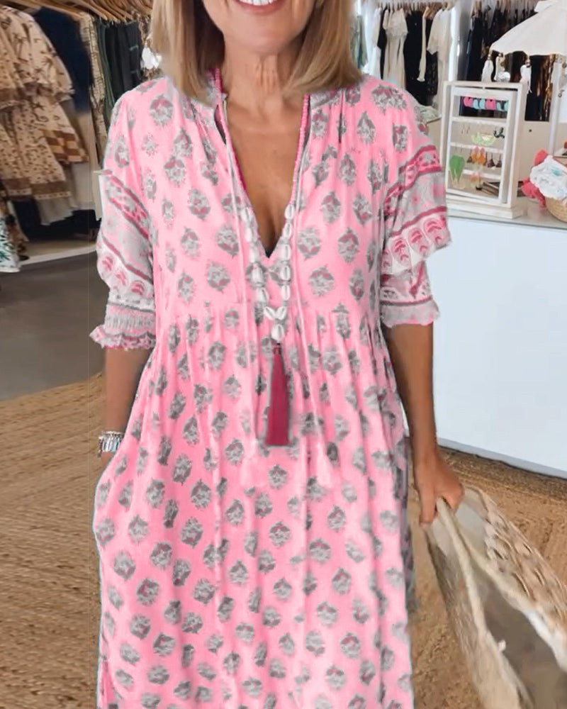 GIULIA – Robe Midi Élégante