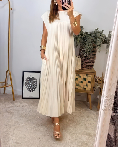 Laurine™ – Robe longue élégante au style classique