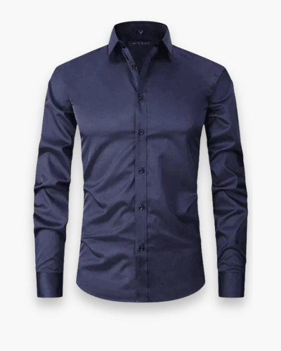 Chemise élégante ajustée homme | Tissu respirant