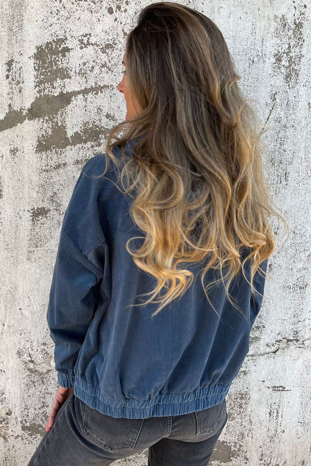 Fiona – Veste En Velours Côtelé Décontractée Avec Capuche Pour Un Style Relax