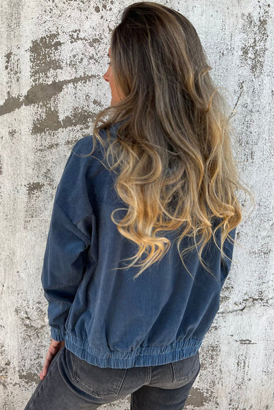Fiona – Veste En Velours Côtelé Décontractée Avec Capuche Pour Un Style Relax