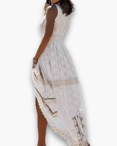Robe Bohème Élégante pour Femme | Élégance Midi