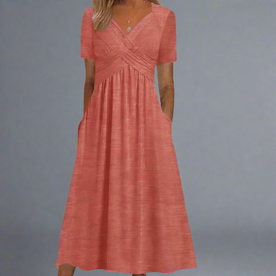 Jarnwina | Robe maxi élégante avec un ajustement parfait